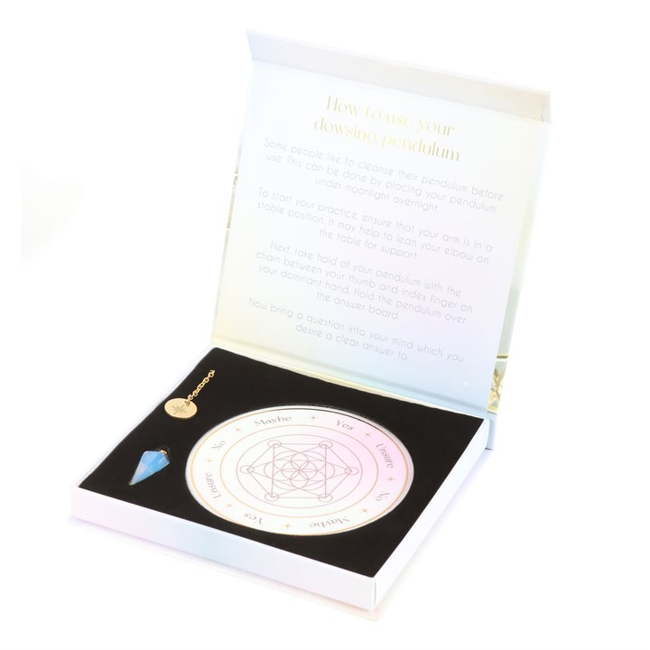 Opalite Pendulum Divination Kit, image 6 of 6