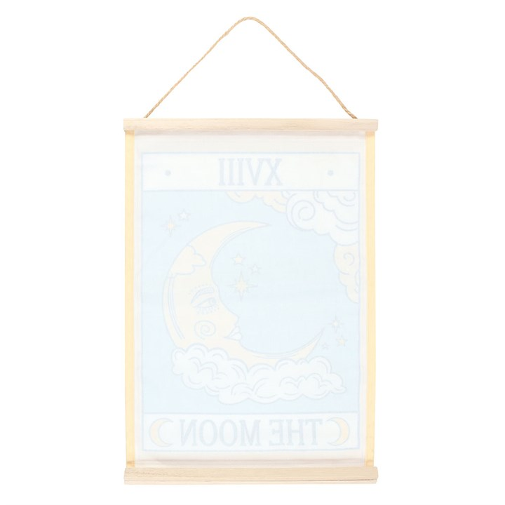 The Moon Vintage Tarot Wall Hanging, image 4 of 4