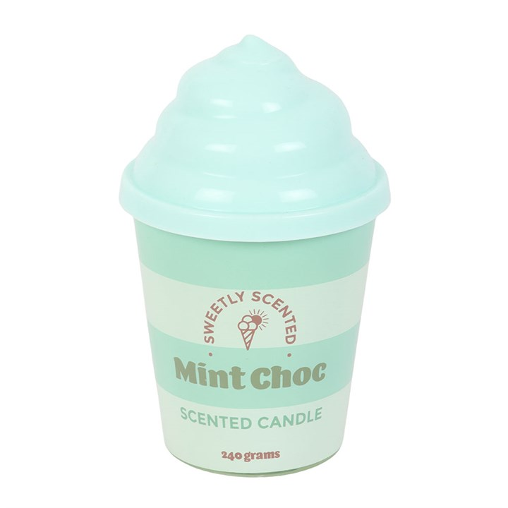 Mint Choc Ice Cream Scented Candle, image 2 of 5