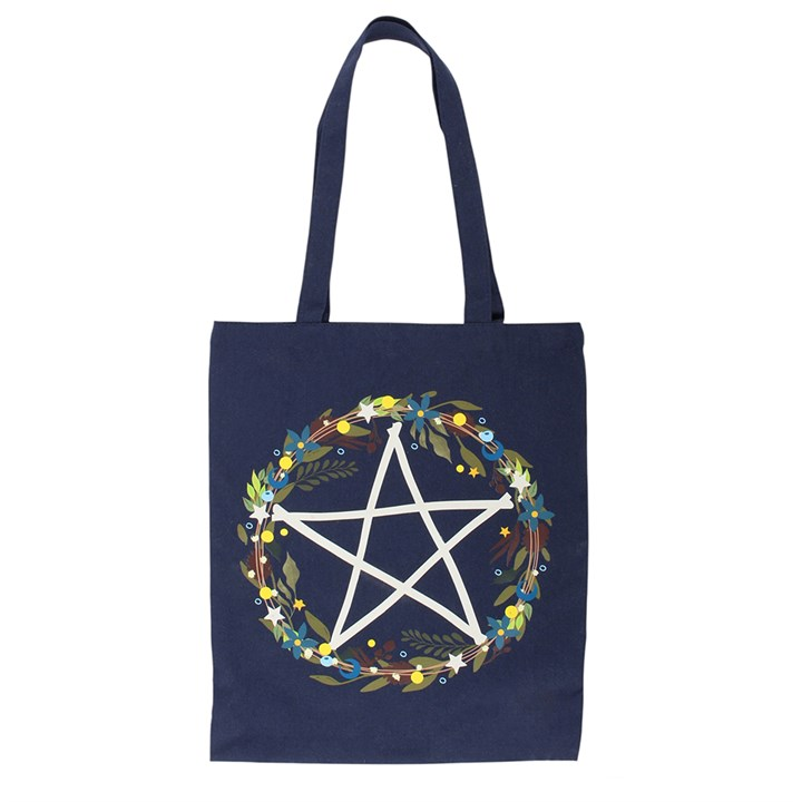 Solstice Wreath Tote Bag, image 3 of 5