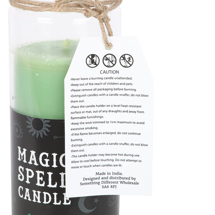 Luck Green Tea Magic Spell Tube Candle, image 4 of 5
