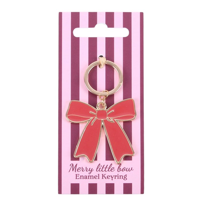 Red Bow Keyring, image 2 of 5