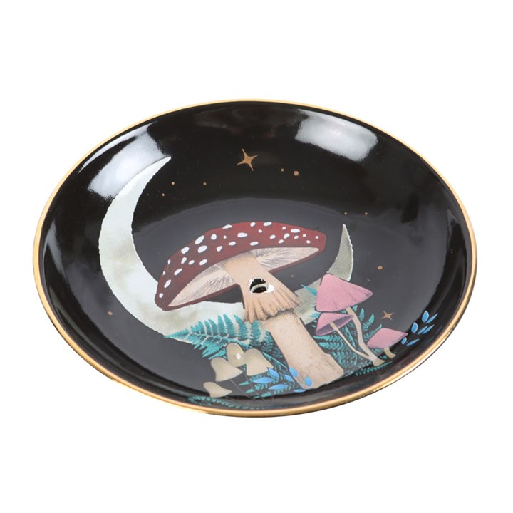 Forest Mushroom Ceramic Incense Plate, image 4 of 4