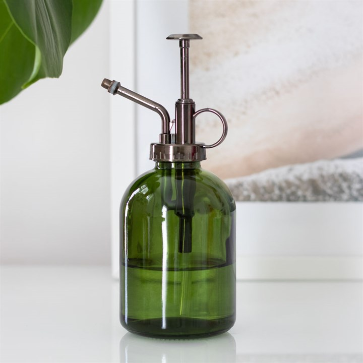 Green Minimalist Glass Plant Mister, image 1 of 6
