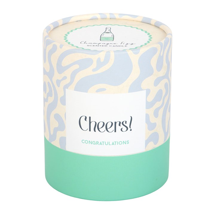 Cheers Congratulations Champagne Fizz Candle, image 5 of 6