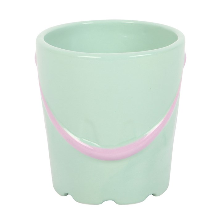 Pastel Bucket Mug with Spade Spoon, image 5 of 7