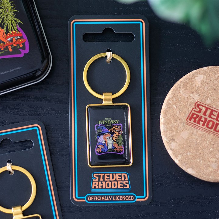 Fantasy Land Keyring by Steven Rhodes, image 1 of 6