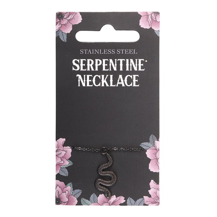 Snake Pendant Necklace, image 2 of 6