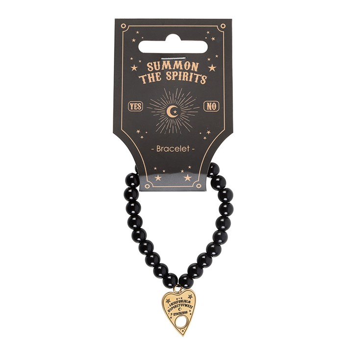 Talking Board Planchette Beaded Charm Bracelet, image 2 of 5