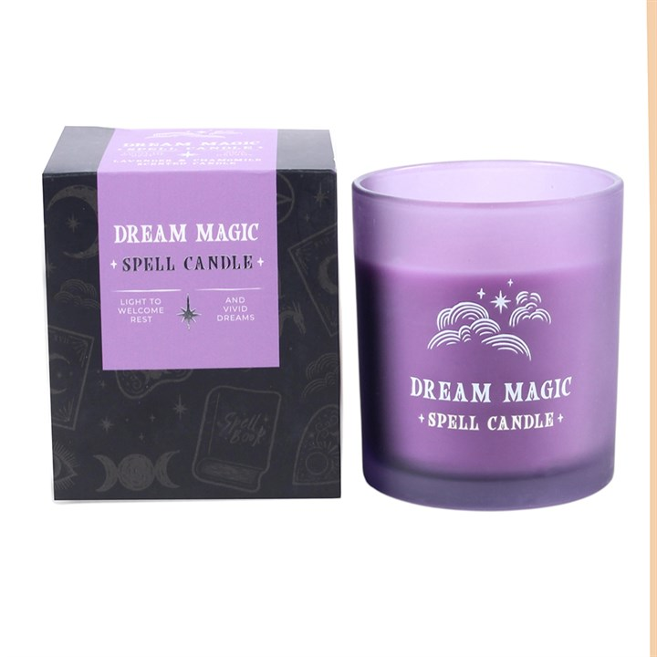 Dream Magic Lavender & Chamomile Scented Candle, image 3 of 6