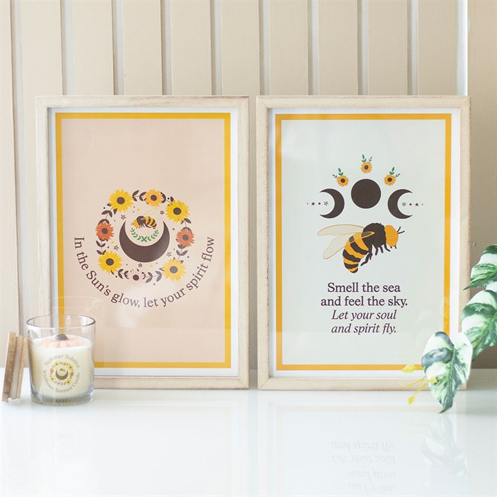 Bee Radiant Bee Framed Wall Art Print, image 5 of 5