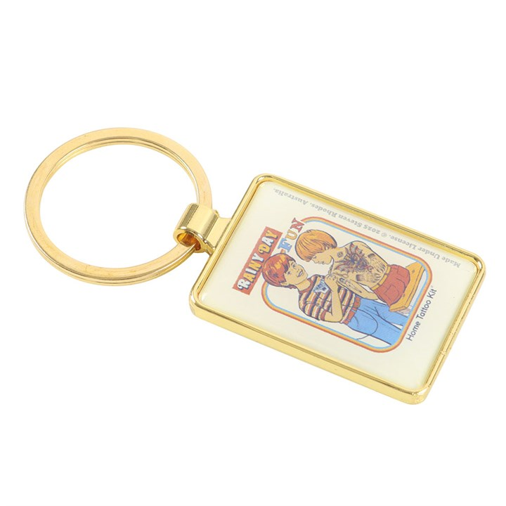 Rainy Day Fun Keyring by Steven Rhodes, image 4 of 6