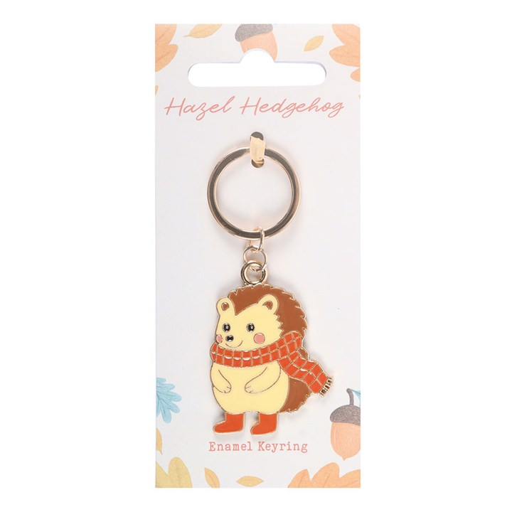 Hazel Hedgehog Keyring, image 3 of 6