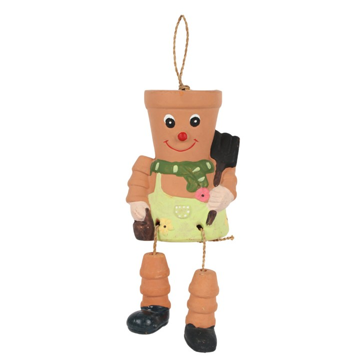 Terracotta Pot Man Planter, image 2 of 4