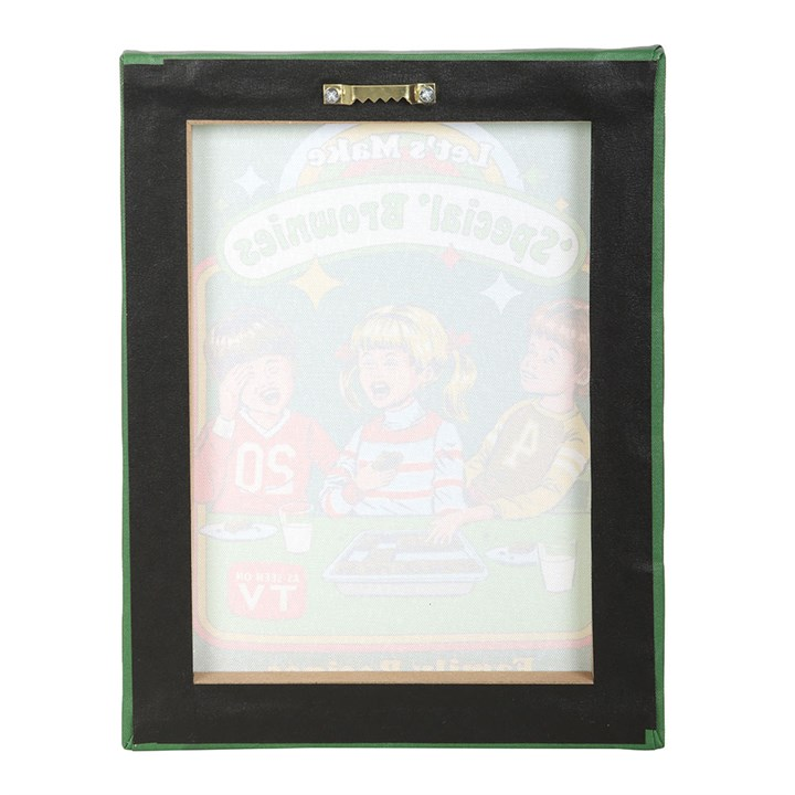 19x25cm Let's Make Brownies Canvas Plaque by Steven Rhodes, image 4 of 4