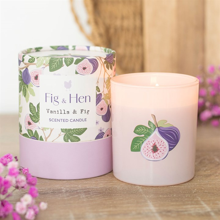 Vanilla & Fig Scented Candle, image 1 of 5