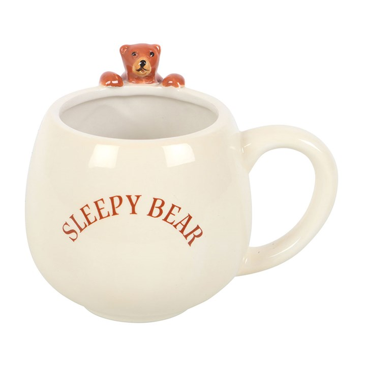 Sleepy Bear Rounded Mug, image 2 of 6