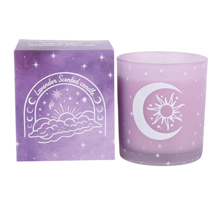 Purple Pastel Skies Lavender Candle, image 3 of 5