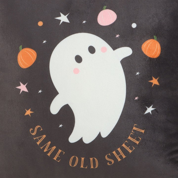Square Same Old Sheet Ghost Cushion, image 3 of 5