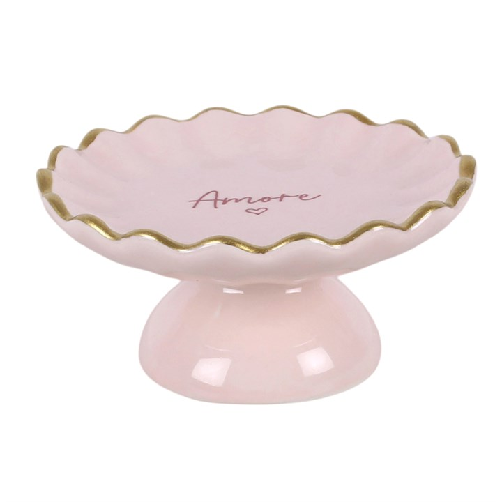Amore Pedestal Trinket Dish, image 3 of 6