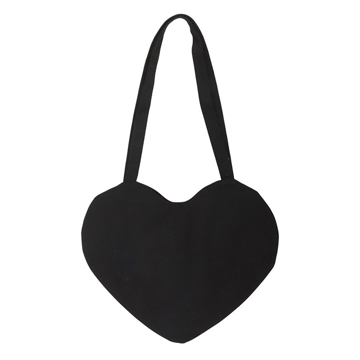 Burning Heart Satin Tote Bag, image 4 of 5