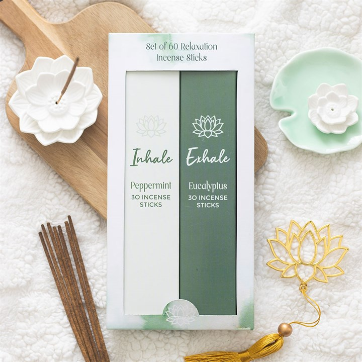 Set of 2 Inhale Exhale Incense Stick Packs, image 2 of 6