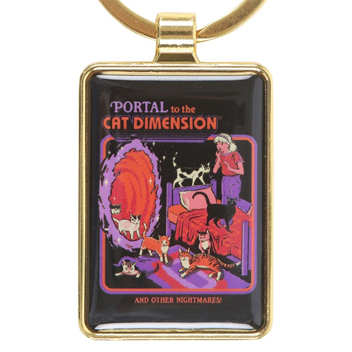 The Cat Dimension Keyring by Steven Rhodes, image 5 of 6