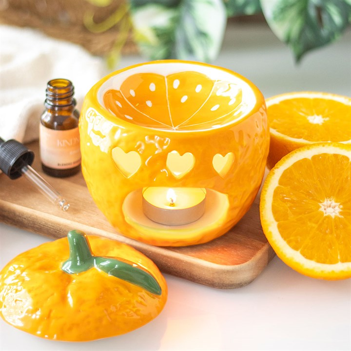 Orange Oil Burner, image 1 of 6