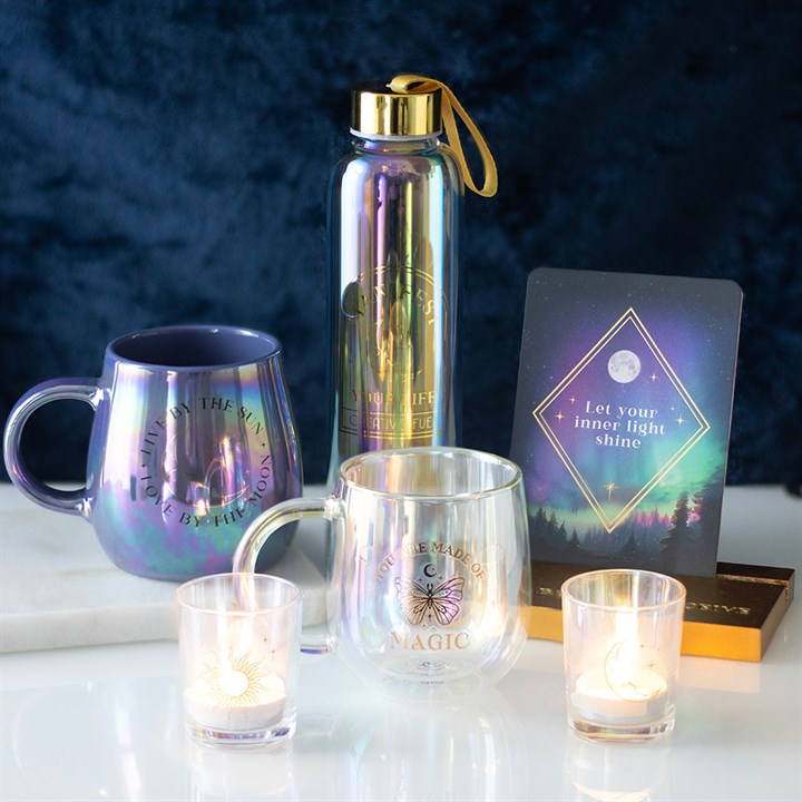 Live by the Sun Love by the Moon Iridescent Mug, image 6 of 6