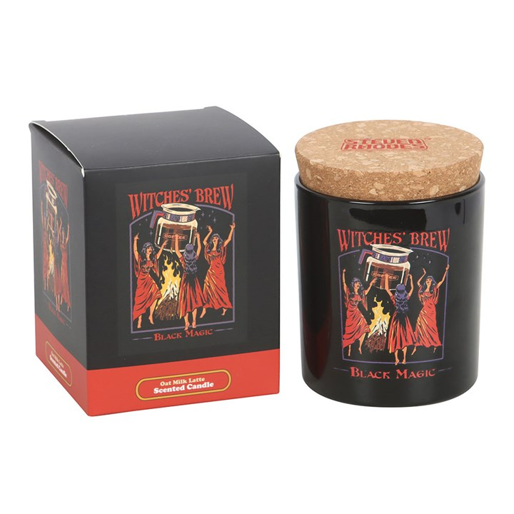 Witches' Brew Oat Milk Latte Candle by Steven Rhodes, image 2 of 6