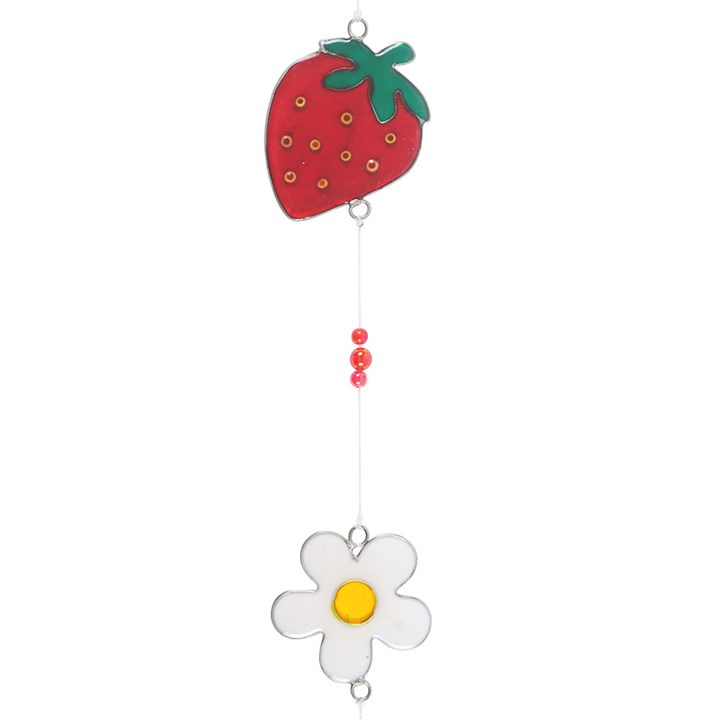 String of Daisy and Strawberry Suncatchers, image 4 of 5
