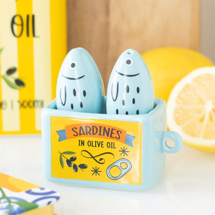 Sardine Salt and Pepper Shakers, image 2 of 7