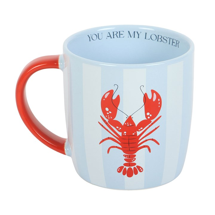 You Are My Lobster Striped Mug, image 3 of 7