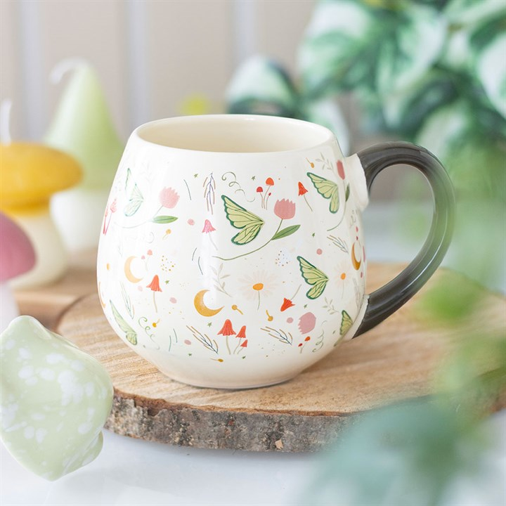 Fairy Folklore Print Rounded Mug, image 1 of 5
