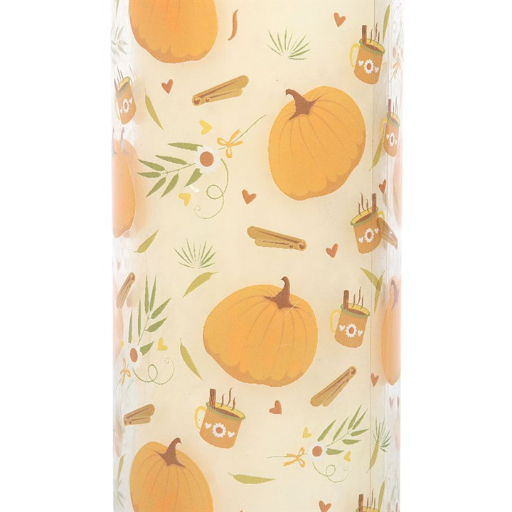 Pumpkin Print Tube Candle, image 4 of 5