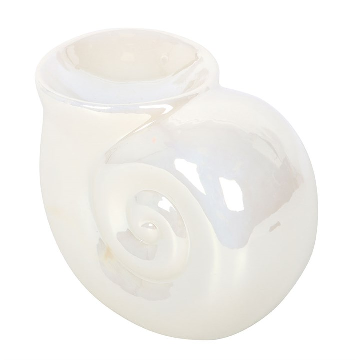 Pearlescent Spiral Shell Oil Burner, image 4 of 6