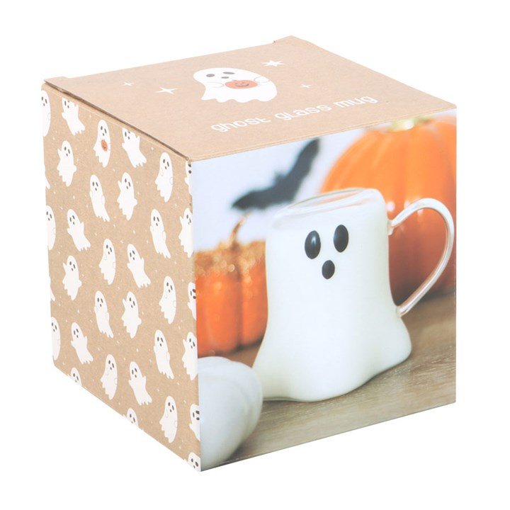 Ghost Shaped Glass Mug, image 5 of 6