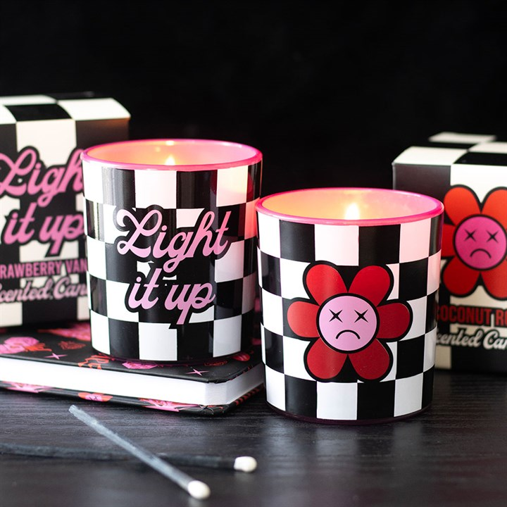 Sad Flower Coconut Rose Candle, image 5 of 5