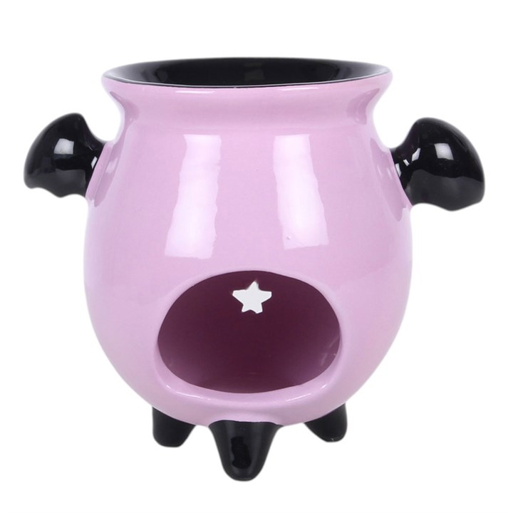 Pastel Bat Brew Cauldron Oil Burner, image 5 of 6