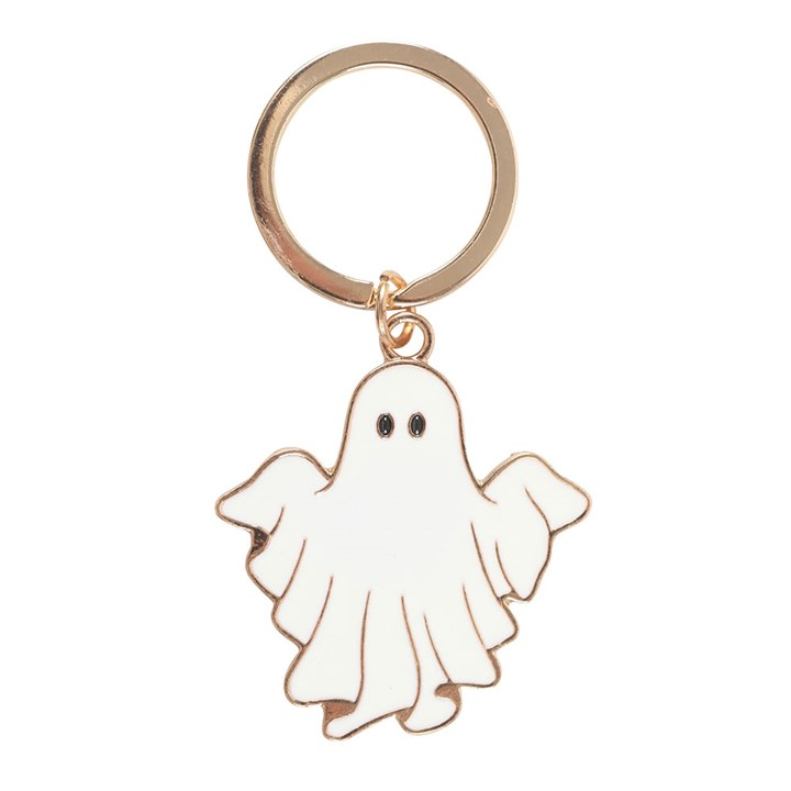 Spooky Season Groovy Ghost Keyring, image 3 of 4