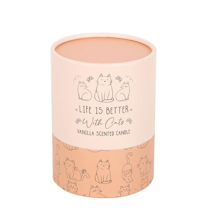 Life Is Better With Cats Vanilla Candle, image 4 of 4