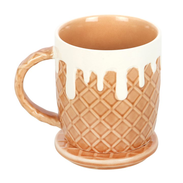 Waffle Mug and Coaster Set, image 5 of 6
