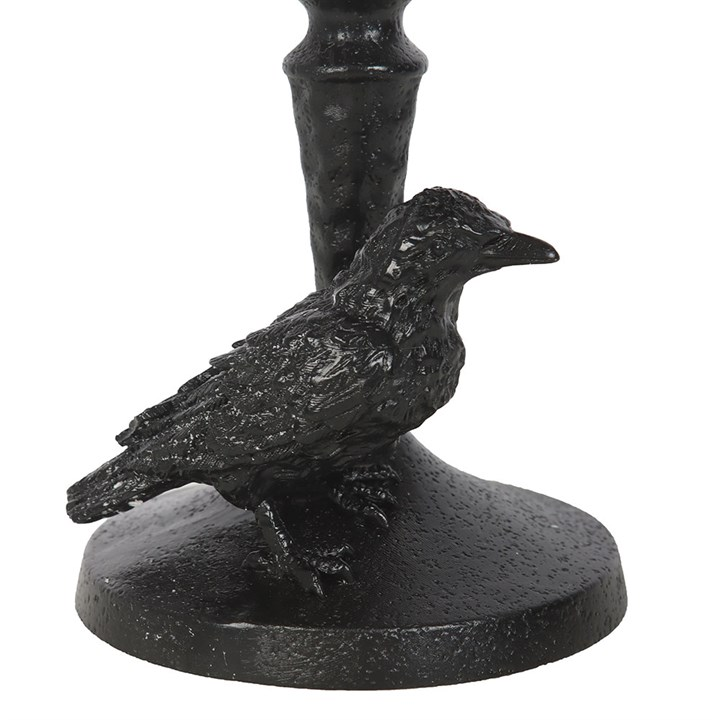 Mystic Raven Pillar Candle Holder, image 3 of 5