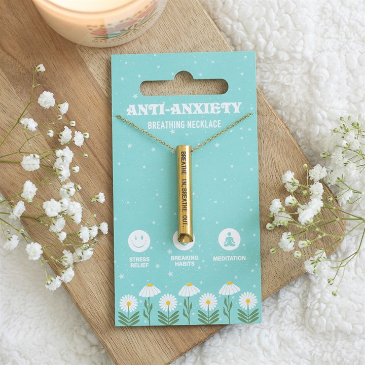 Rain or Shine Anti-Anxiety Breathing Necklace, image 1 of 6