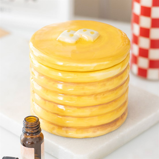 Pancake Stack Shaped Oil Burner, image 1 of 6