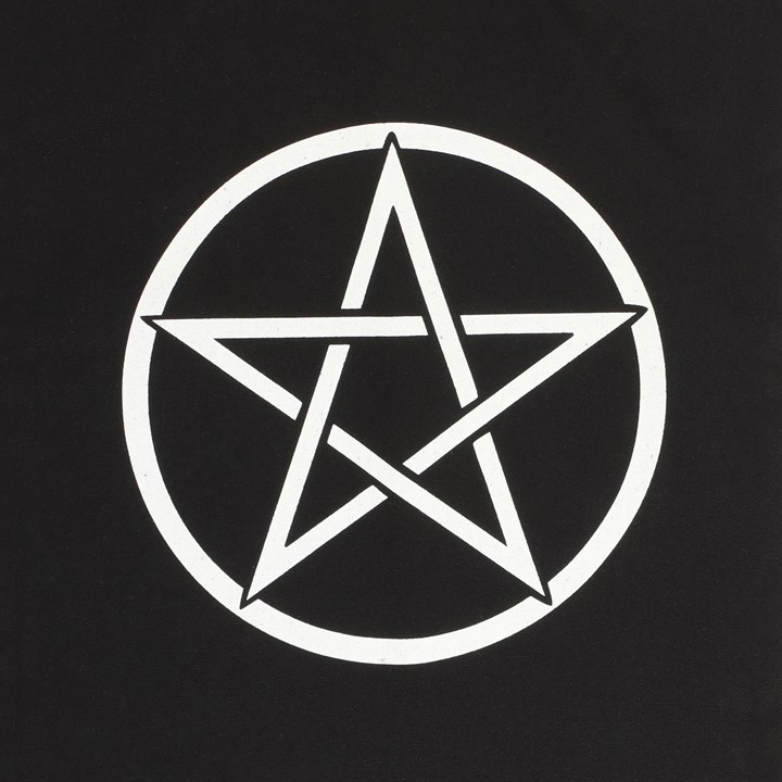 Pentagram Polycotton Tote Bag, image 2 of 4