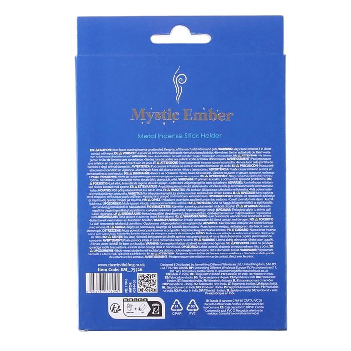 Mystic Hand Metal Incense Stick Holder, image 4 of 6