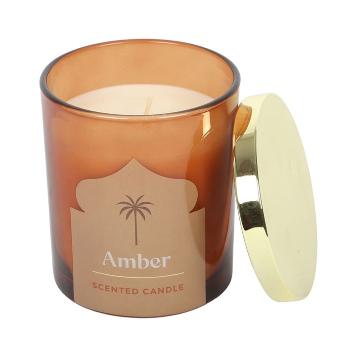 Arabian Nights Amber Scented Candle, image 3 of 5