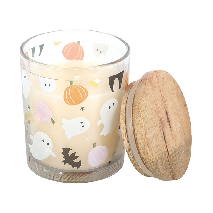 Sweet and Spooky Candy Corn Candle, image 3 of 4