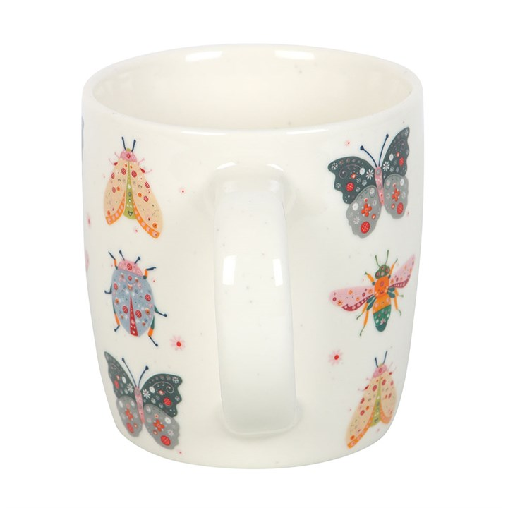 Floral Bug Print Mug, image 3 of 5